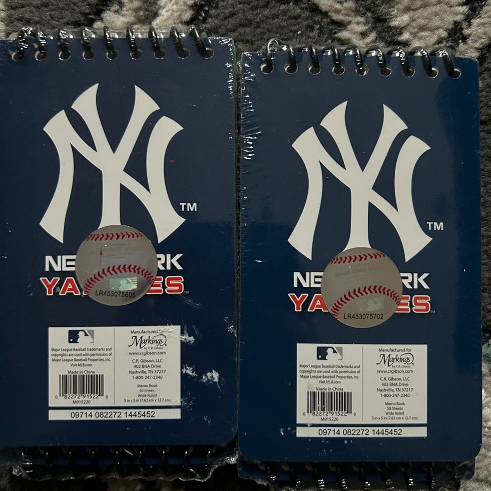 Yankees Notepad Set - Picture 2 of 4